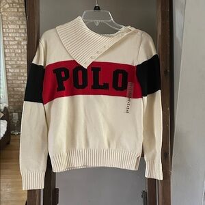 Ralph Lauren POLO TURTLENECK SWEATER XL 16 KIDS NEW